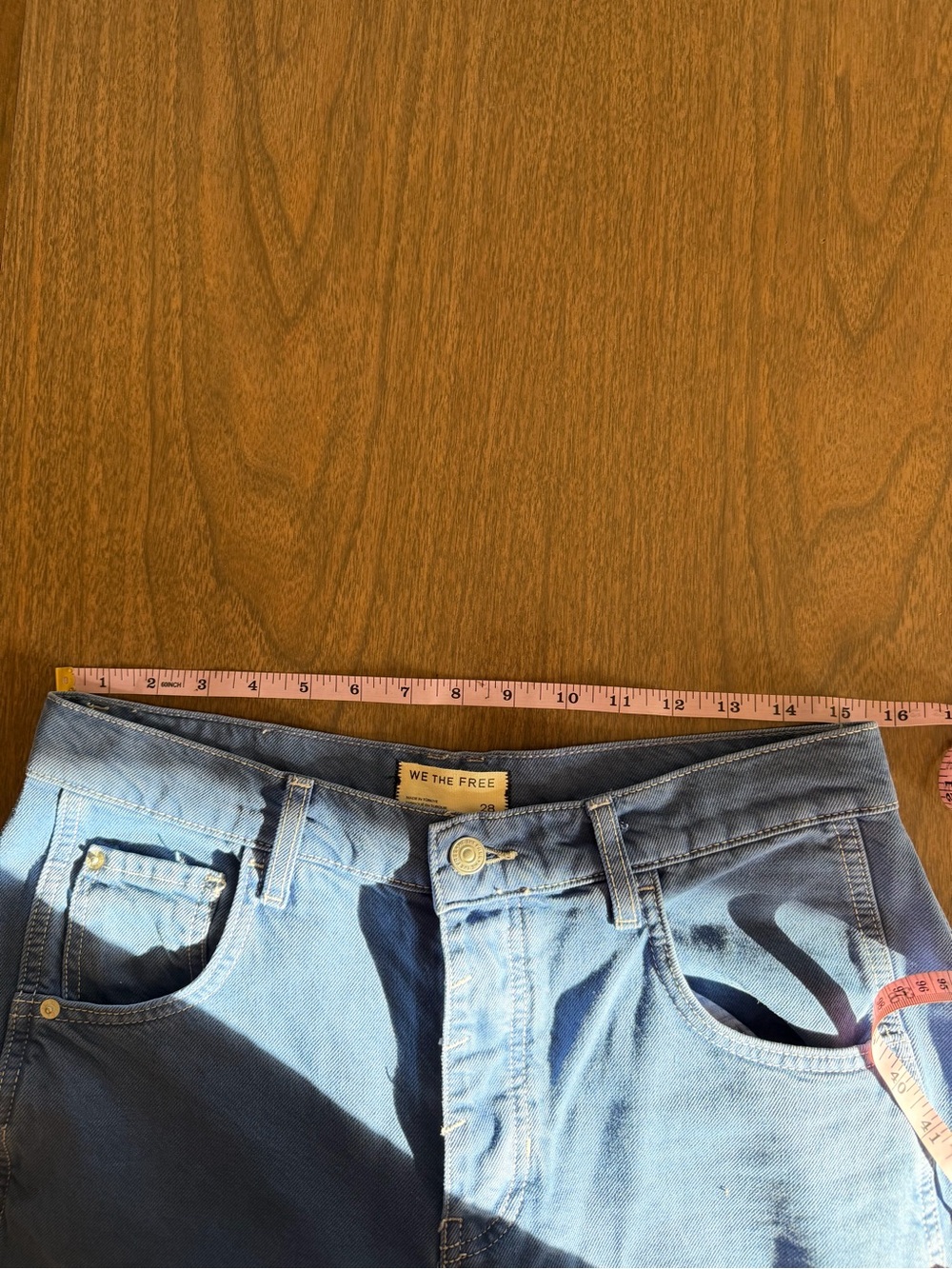 FP We The Free Blue Jay 28 Good Luck Mid Rise Barrel Jeans Like New *Price Firm* - Picture 3 of 6